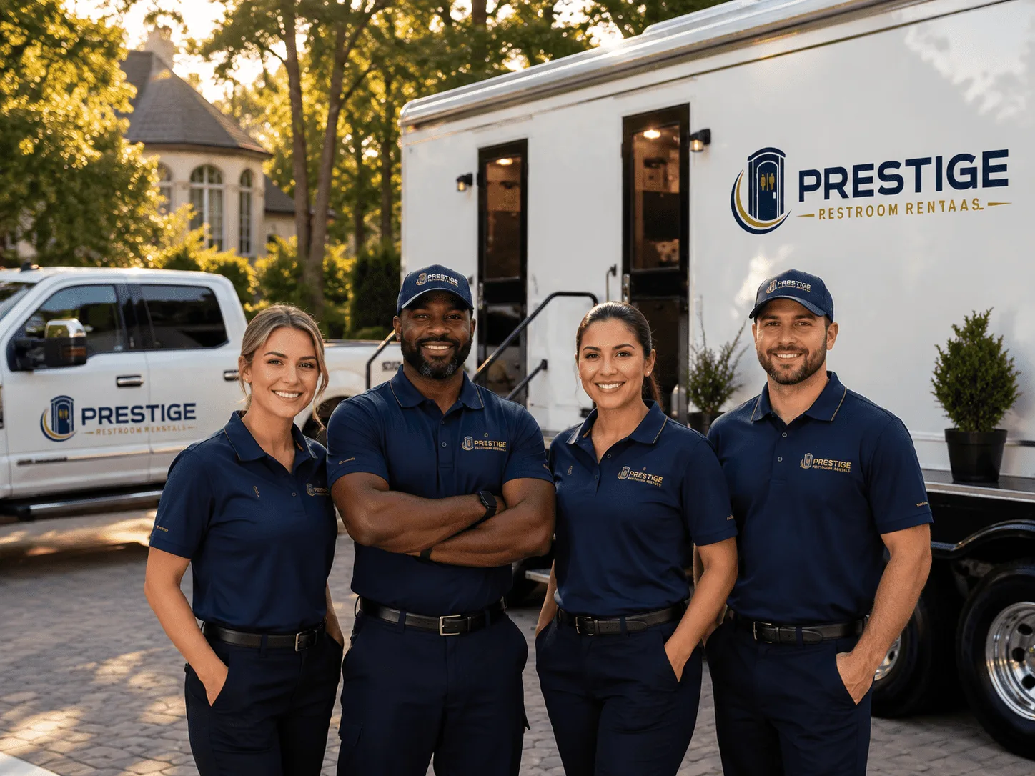 Trusted Luxury Portable Restrooms company in Wainwright, OK